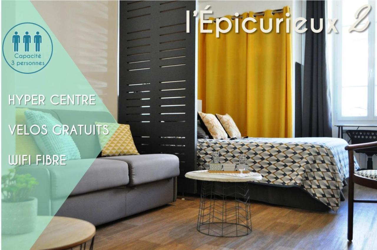 Appartements Epicurieux Hyper Centre Ville, Calme - Sejouraixlesbains Aix-les-Bains Pokój zdjęcie